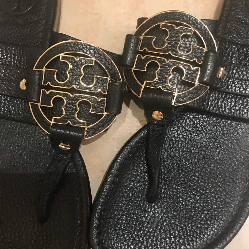 Tory Burch with Gold Large Logo